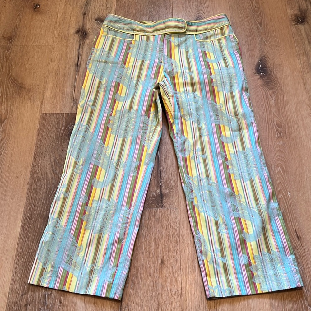 Cynthia Steffe multicolored striped pant Size 10
